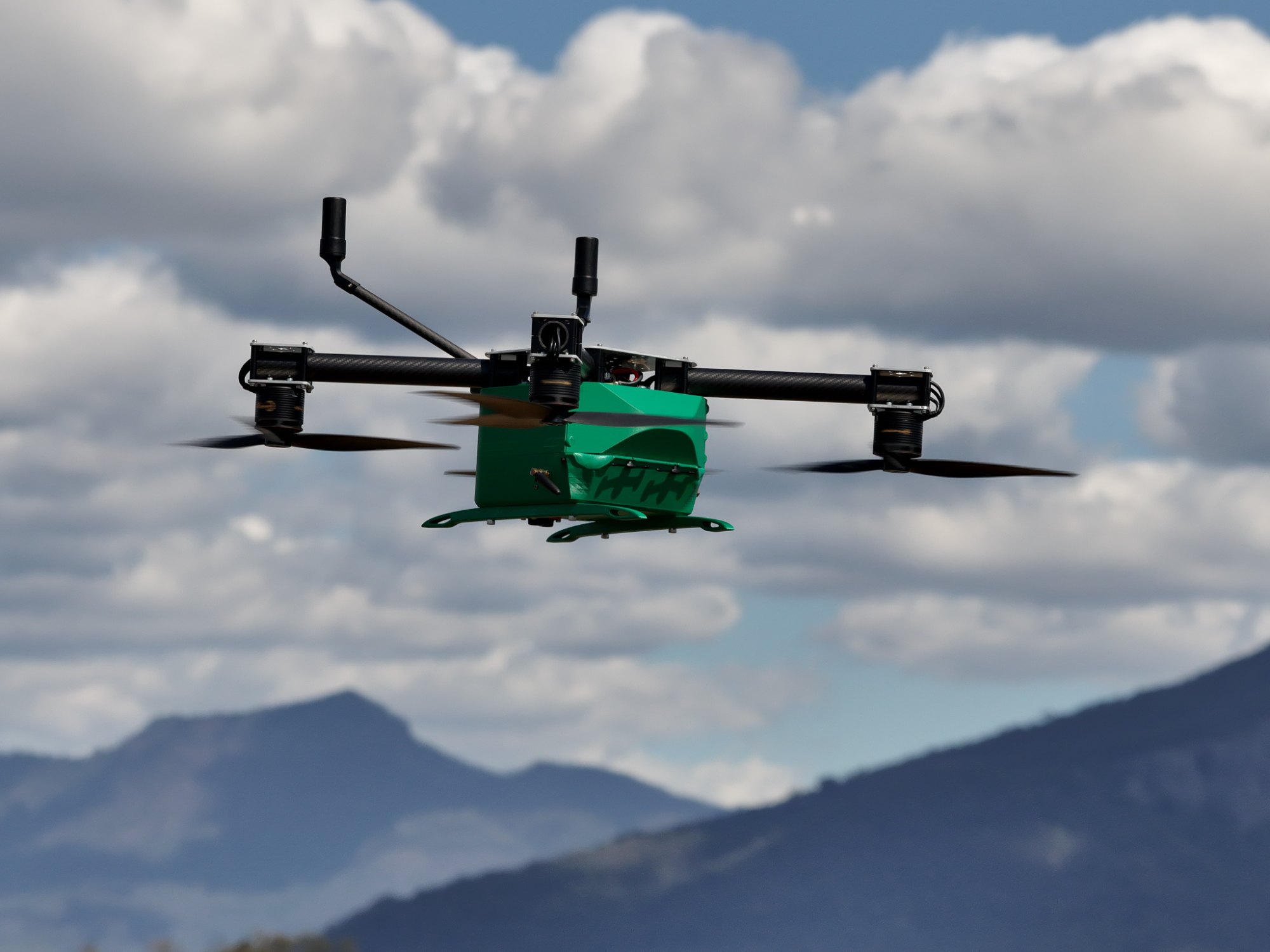 RTA-15 AeroTank in flight